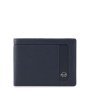 Piquadro Erse с RFID защита черен портфейл за 15 карти