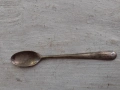 Стара колекционерска сребърна лъжичка, снимка 2