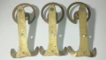 Лот 3 месингови закачалки за дрехи, снимка 12