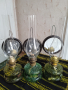 Три български газени лампи-колекция, снимка 1