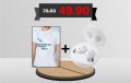 Тениска със забавен дизайн (фланелка, блуза) + Bluetooth слушалки TWS (earbuds)