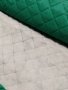 Капитониран шушляков плат за якета или нещо друго 7м /1,5м зелен, снимка 14