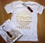 Бяла мъжка тениска/реплика  Versace  код Br20U