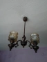 Продавам полилей двойка с медни орнаменти, снимка 2