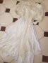Дантелена бяла рокля сватба, снимка 1 - Рокли - 41816059