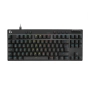 Logitech PRO X TKL RAPID Геймърска клавиатура - RGB Подсветка, US Layout, Черна, снимка 2