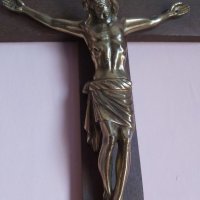 Стар кръст , Исус Христос 50.5х30см, снимка 4 - Други ценни предмети - 41394653