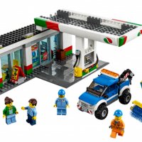 Lego City 60132 Service Station - Лего 60132 Бензиностанция, снимка 2 - Конструктори - 42533562