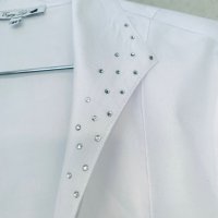 Прекрасна бяла риза/блуза ENJOY LIFE, снимка 3 - Ризи - 40685102