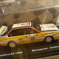 Audi Quattro A2 1984.31 Acropolis Rally WRC. 1.43 Ixo-Deagostini., снимка 18 - Колекции - 41948095