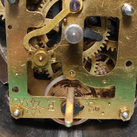 Стар Немски Механичен Часовник Будилник Junghans , снимка 7 - Антикварни и старинни предмети - 44837304