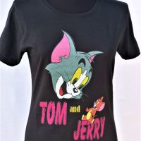 Тениска Том и Джери, снимка 1 - Детски тениски и потници - 39778741