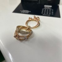 Златен пръстен 14 карата, снимка 14 - Пръстени - 41854960
