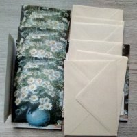 Комплект картички Жан-Франсоа Миле с пликове от Англия, снимка 4 - Други - 40958803