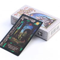Таро карти: Lord of the Rings Tarot, 7x12 см с хартиена книжка, снимка 7 - Карти за игра - 36310572