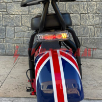 Електрически скутер ’Harley’ 1500W 60V+LED Дисплей+Преден LED фар+Bluetooth+Аларма+Габарити-2024г, снимка 10 - Мотоциклети и мототехника - 36385536
