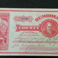 Humboldt варант - щата Невада (130 долара) | 1920г., снимка 2 - Други ценни предмети - 36166697