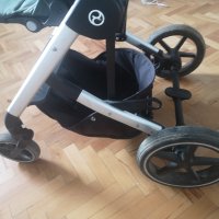 Бебешка количка + кош Cybex Balios S FE VALUES FOR LIFE Respect green, снимка 3 - Детски колички - 44448333