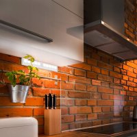 Безжична лампа със сензор за движение за шкаф , плот, гардероб и други повърхности, снимка 3 - Лед осветление - 40284252