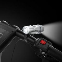 2436 Универсален комплект LED светлини за велосипед фар и стоп за колело, снимка 4 - Аксесоари за велосипеди - 34246869