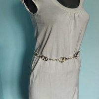 Кокетна Малка бяла рокля "Arda fashion" ® / България , снимка 1 - Рокли - 36067690