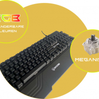 Механична геймърдска клавиатура Battletron Професионална, снимка 3 - Клавиатури и мишки - 36243940