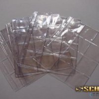 Schulz / Marcia – рез.листи за картончета с монети - 12 на лист - опаковка от 5 бр, снимка 1 - Нумизматика и бонистика - 39976888