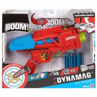 BoomCo DGK65 Dynamag Blaster - Mattel, с шест стрели и мишена , снимка 1 - Други - 35823062