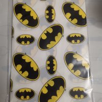 Батман Batman бял фон найлонова покривка за парти рожден ден, снимка 1 - Покривки за маси - 39643162