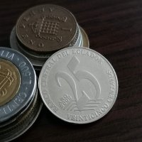 Mонета - Еквадор - 25 центавос | 2000г., снимка 1 - Нумизматика и бонистика - 34798209