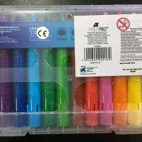 Комплект за Body Painting с 12 цвята в практична кутия за малки и големи, снимка 2 - Детски комплекти - 42252925