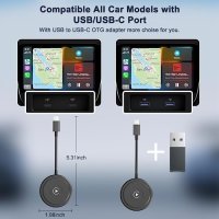 Нов Безжичен адаптер за Carplay на iPhone Донгъл за кола / автомобил, снимка 7 - Друга електроника - 41548105