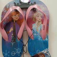 Джапанки за момичета Frozen /Замръзналото кралство/Walt Disney, снимка 1 - Детски джапанки - 40661177