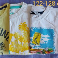 Сетове от 3 тениски за момче размер 122-128 см, снимка 3 - Детски тениски и потници - 33919202