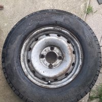 1бр гума с джанта за пежо ситроен, снимка 1 - Гуми и джанти - 34930249