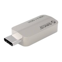 Orico адаптер Adpater OTG USB 3.1 Type C to Type A/F, Metal - CTA2-SV  - 24 месеца гаранция, снимка 4 - USB кабели - 41288843
