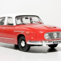 Tatra 603-1 1960 - мащаб 1:43 на ДеАгостини моделът е нов в блистер, снимка 9 - Колекции - 41328045