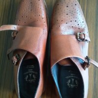 Мъжки кожени обувки Le Ruemarcel, номер 41, снимка 1 - Мокасини - 40299364