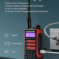 Радиостанция Baofeng UV16, снимка 5 - Екипировка - 41876250