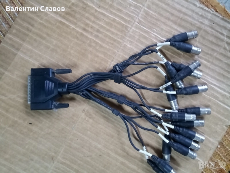 Адаптор преходник DB 25 към BNC, снимка 1