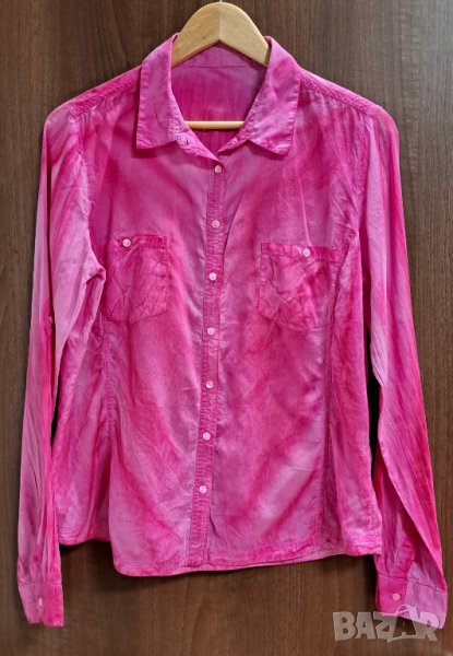 Дамска риза с дълъг ръкав-размер S/M, снимка 1