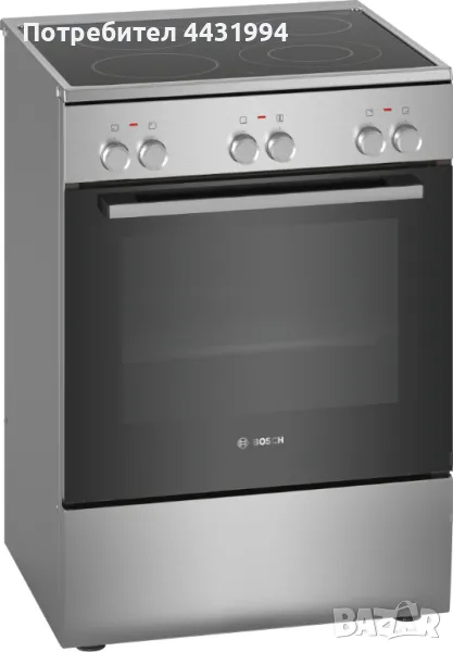 Готварска печка, Bosch.ПЕРФЕКТНО ГОТВЕНЕ И ПЕЧЕНЕ НА НЯКОЛКО НИВА ЕДНОВРЕМЕННО, снимка 1