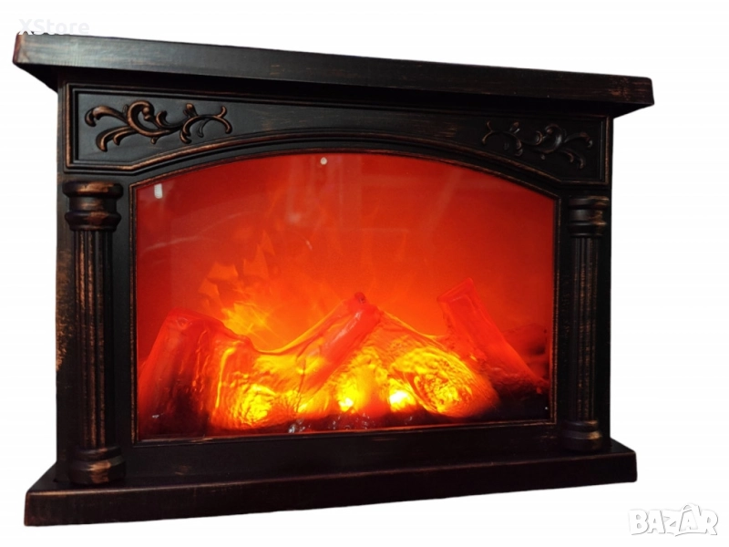 Декоративна коледна камина - уют и празнично настроение във всеки дом, снимка 1