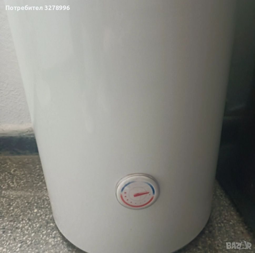 Бойлер Елдом 80 л хоризонтален използван, снимка 1