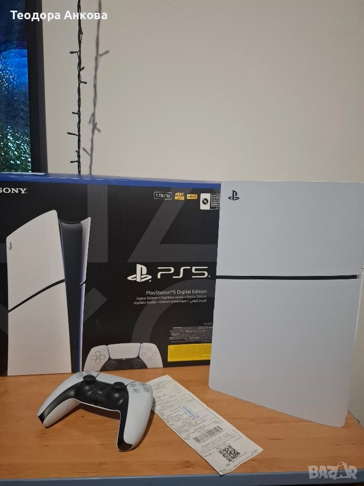 PlayStation 5 Digital Edition - НОВ, снимка 1
