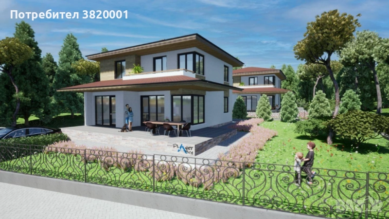 Двуетажна къща с 3 спални в Приселци в самостоятелен парцел, снимка 1