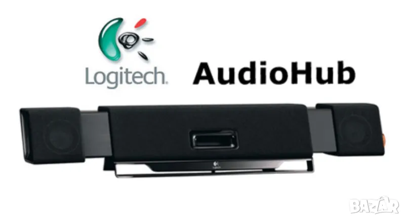 USB говорители LOGITECH S-00041 USB HUB, снимка 1