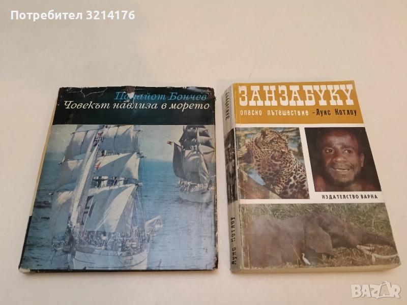 Човекът навлиза в морето - Панайот Бончев, снимка 1