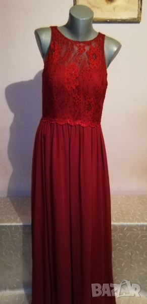 Червена бална рокля на MASCARA, р-р М, нова, с етикет, снимка 1