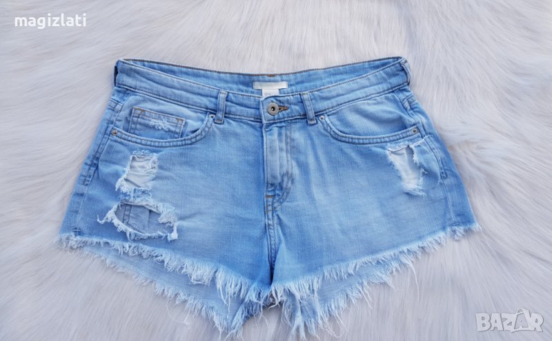 Къси дънкови панталони H&M размер S-М, снимка 1